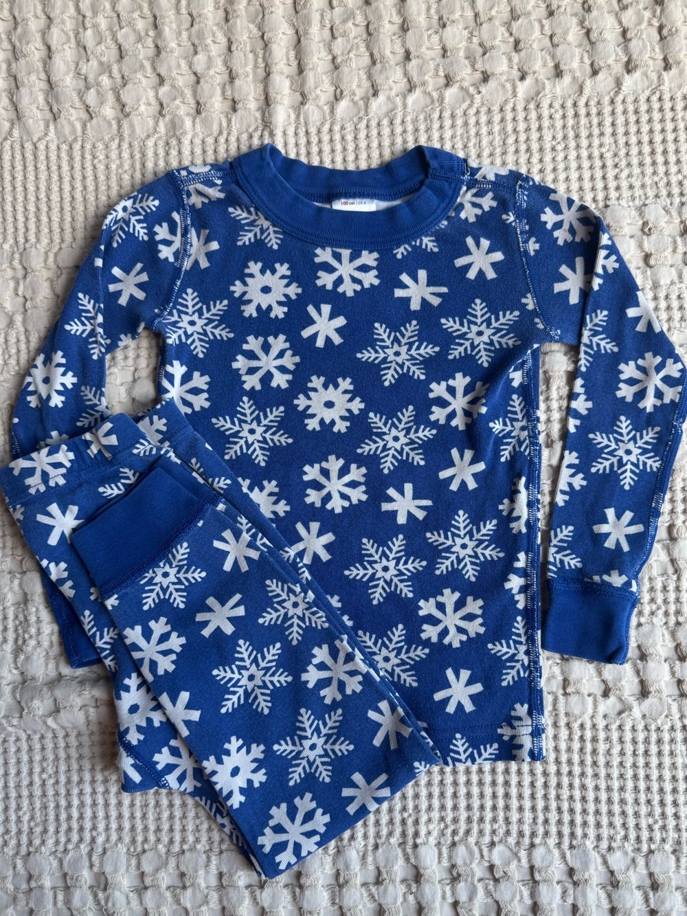 Hanna Andersson Let it Snow Long John Pajama Set